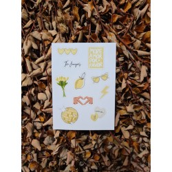 Planche de stickers papiers A4 - A5 - A6 l Sticker en Ligne