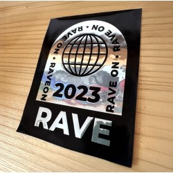 Sticker argent métalisée, format au choix | Sticker en Ligne